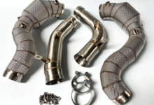 Mercedes E63 Downpipe Install