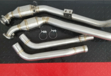 mercedes e63 downpipe install