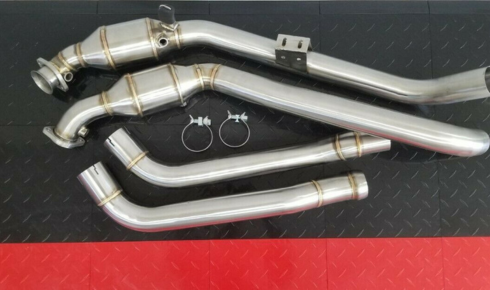 mercedes e63 downpipe install